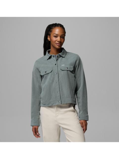 Columbia Women's Blue Point Creek Short Corduroy Shirt Jacket