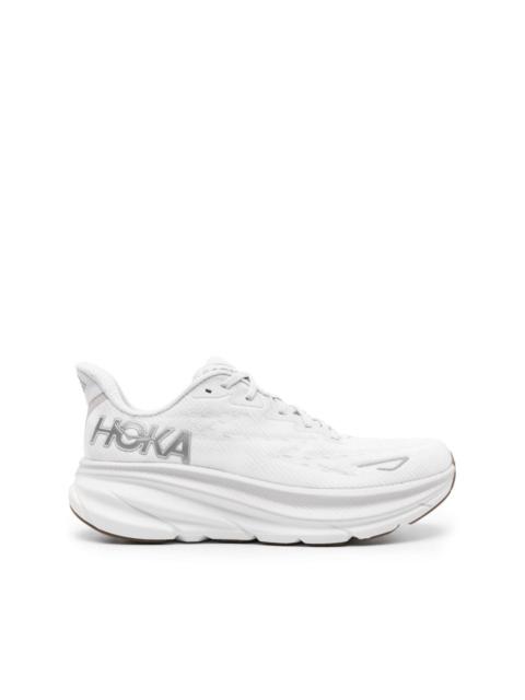 HOKA ONE ONE Clifton 9 lace-up sneakers