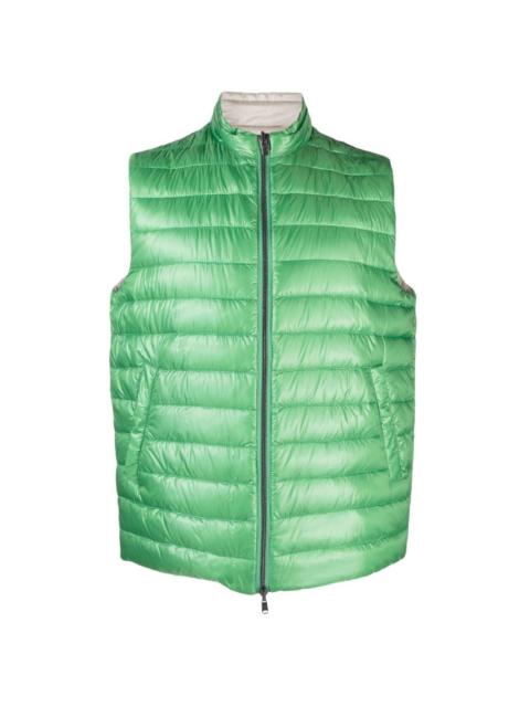reversible padded vest