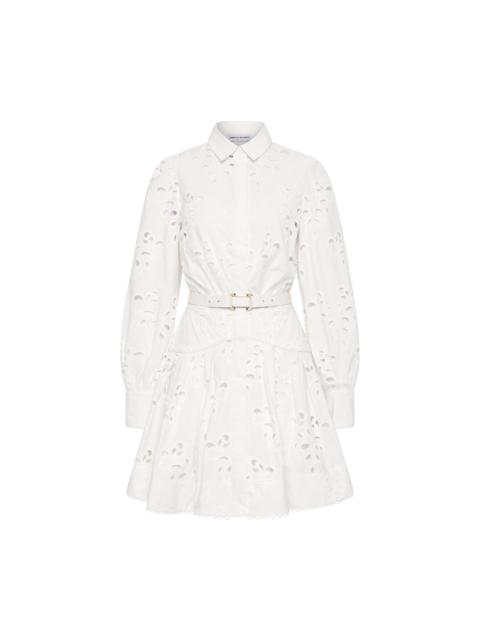 REBECCA VALLANCE Artesan Long Sleeve Mini Dress