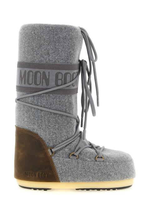 MOON BOOT ' Icon Nubuck Felt' Boots