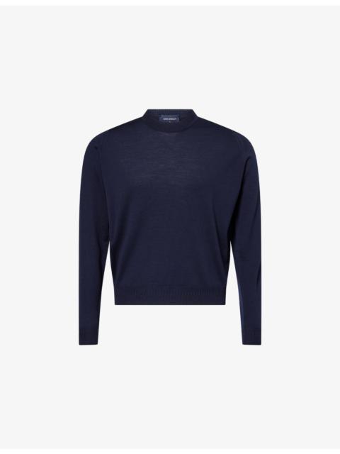 JOHN SMEDLEY John Smedley X Bill Nighy Crew-Neck Merino Wool Jumper