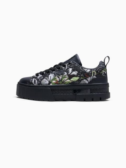 Mayze Dark Floral Women's Sneakers