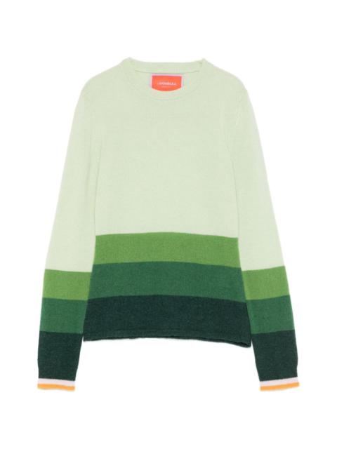 La DoubleJ tones striped sweater