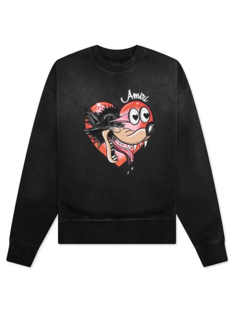 AMIRI Hopeless Romantic Sweatshirt Black