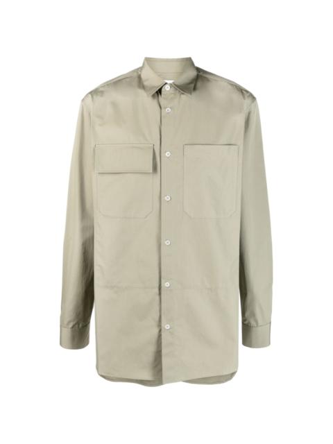 long-sleeve button-up shirt