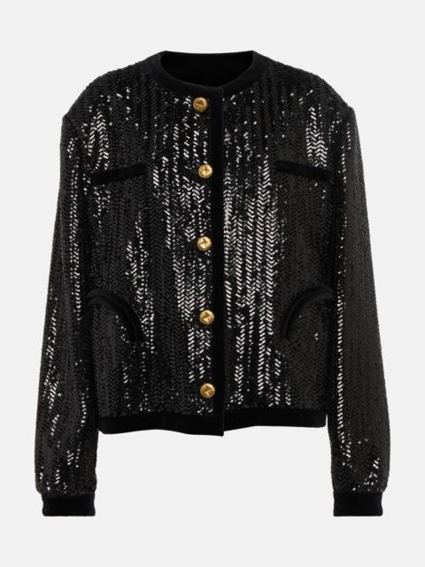 Sequined jacket