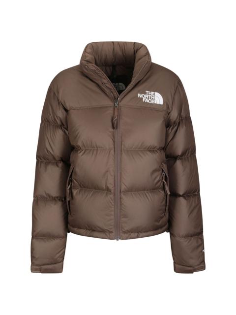 The North Face logo puffer jacket