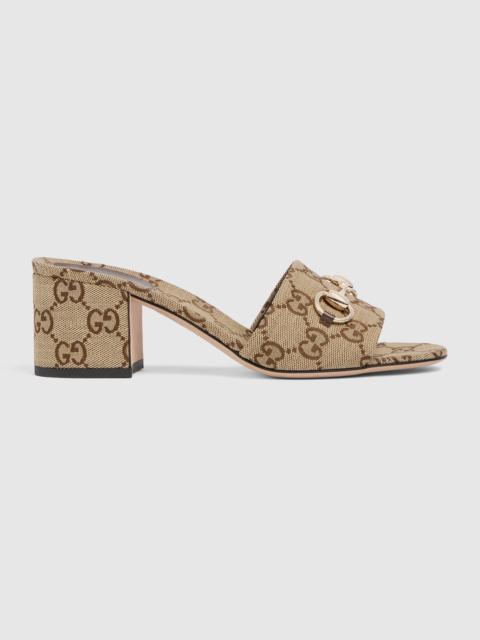 GUCCI Women's slide sandal with Horsebit