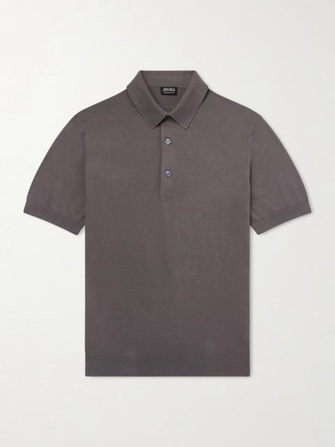 ZEGNA Slim-Fit Cotton Polo Shirt