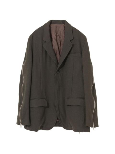 UNDERCOVER zip-detail blazer