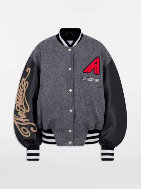 THE ATTICO DARK GREY BOMBER