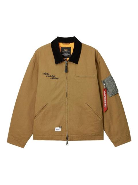 ALPHA INDUSTRIES UNFRM Detroit zip jacket