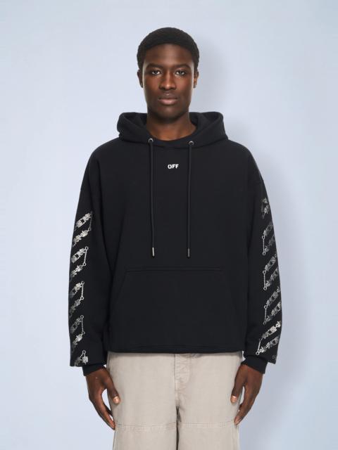 Off-White Chain Arrow Diagonal Skate Hoodie
