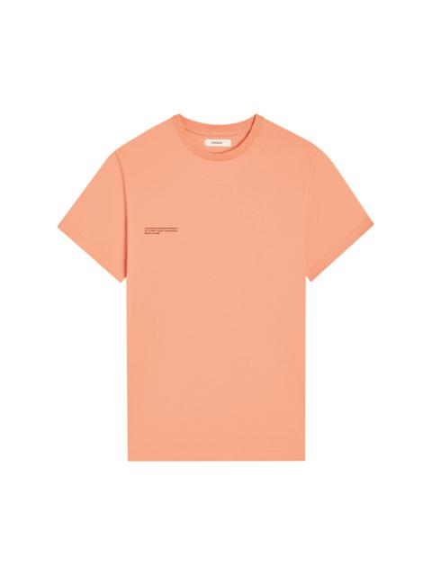 PANGAIA Womens 365 Midweight T-shirt - Peach Perfect