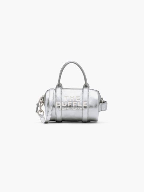 THE METALLIC LEATHER MINI DUFFLE BAG