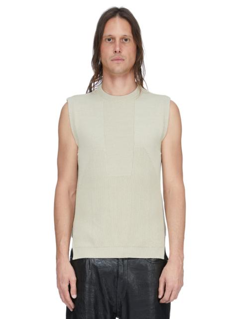 Rick Owens ribbed-detail round-neck gilet