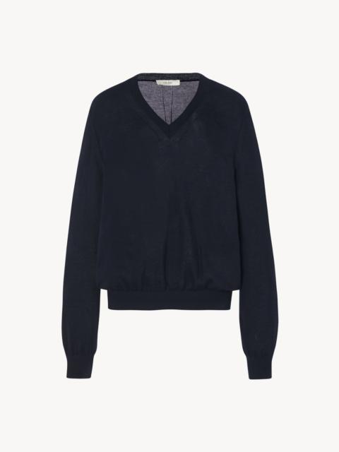 The Row Stockwell Top in Cashmere