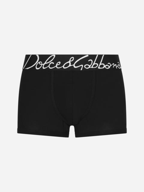 Dolce & Gabbana Stretch cotton regular-fit boxers
