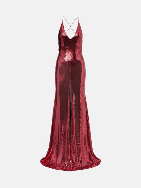 ALEX PERRY Sequined gown
