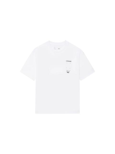 Li-Ning Skate For Freedom Graphic T-shirt 'White' AHSS305-3