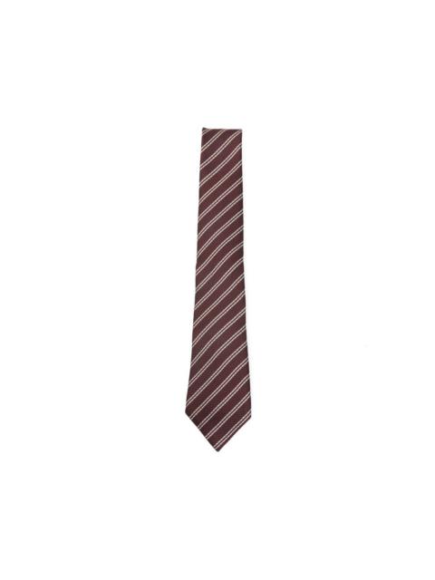 ZEGNA striped silk tie