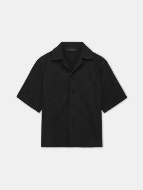 AMIRI MA BANDANA LINEN CAMP SHIRT