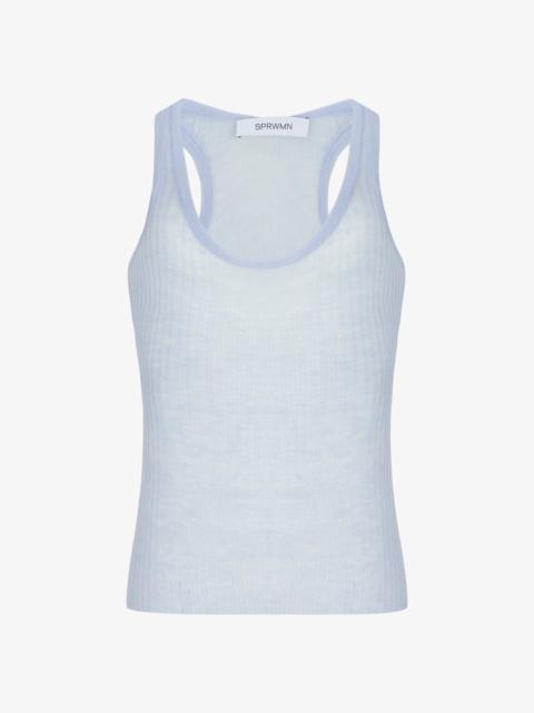 SPRWMN TISSUE SCOOP NECK TANK