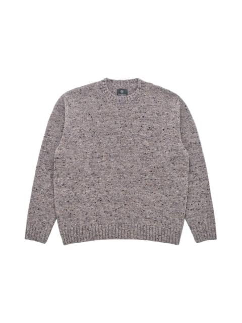 Knickerbocker Moor Alpaca & Merino Tweed Sweater Pebble