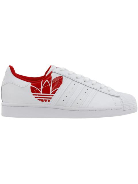 adidas Superstar Scarlet Red Trefoil