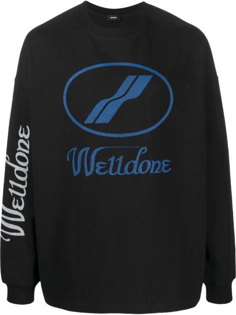 oversized logo sweatshirt