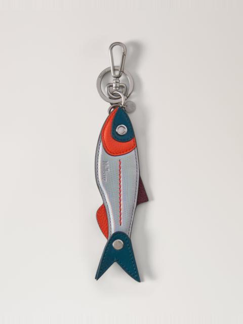 Mulberry British Summer Keyring - Fish Multicolour Mixed Material
