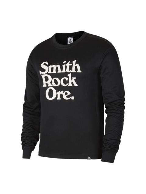 Nike Nike ACG Gift Shop Long Sleeve T-shirt 'Black White' CV0650-010