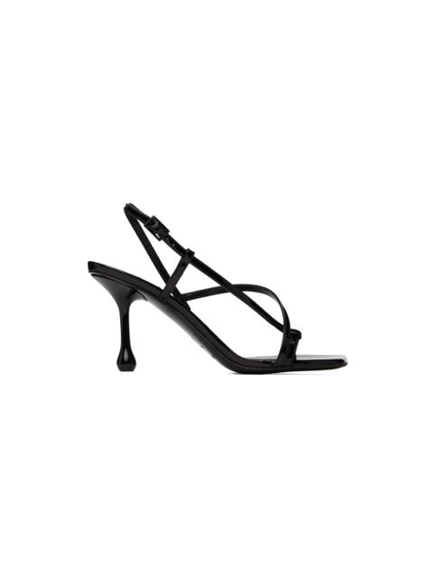 JIMMY CHOO Black Etana 80 Heeled Sandals
