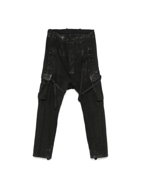 Boris Bidjan Saberi distressed trousers