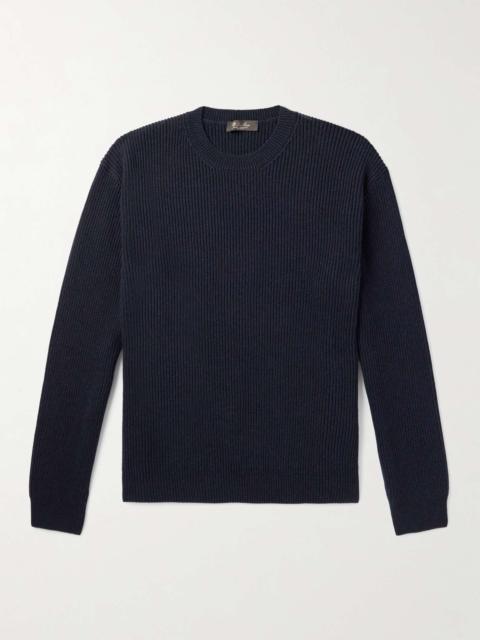Fobello Ribbed Cashmere Sweater
