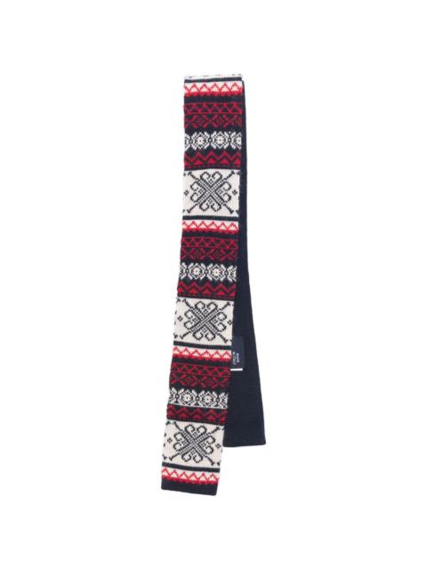 Polo Ralph Lauren fair-isle knit tie