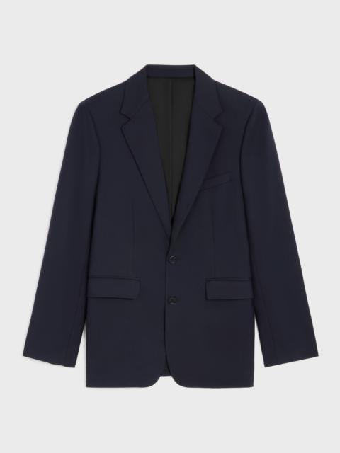 CELINE Classic jacket in wool gabardine