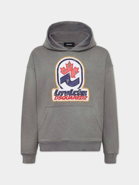 DYED AND DESTROYED AND DIRTY INVICTA LOOSE FIT HOODIE