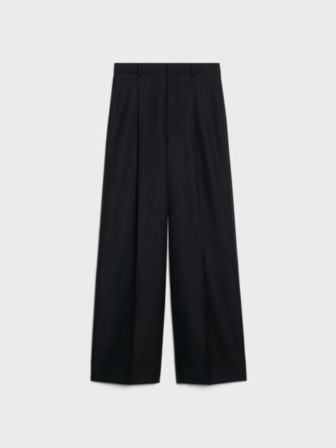 CELINE TAILLAT PANTS IN WOOL GABARDINE AND MOHAIR