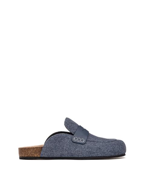 JW Anderson Velvet Mule Loafer