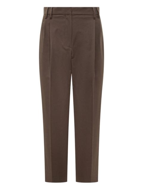 Brunello Cucinelli pleated-front trousers
