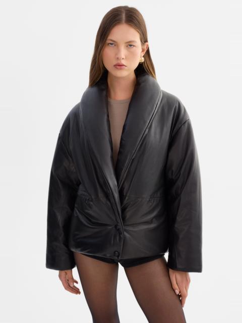 LAMARQUE INGRID | Leather Puffer Jacket