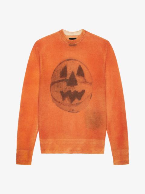Givenchy SWEATER IN WOOL AND MOHAIR WITH CERAMICS PRINTS