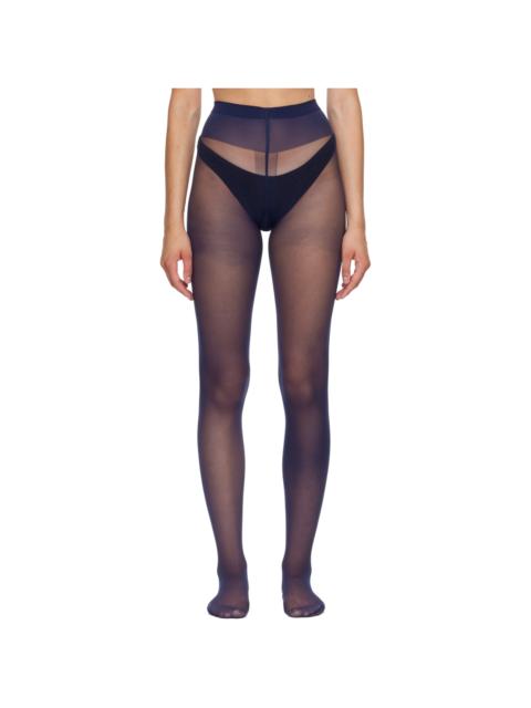 Wolford Navy Individual 20 Tights