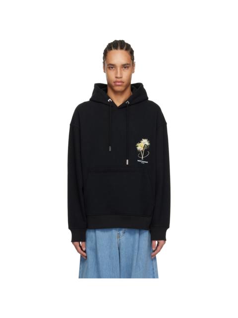 Wooyoungmi Black Palm Tree Hoodie