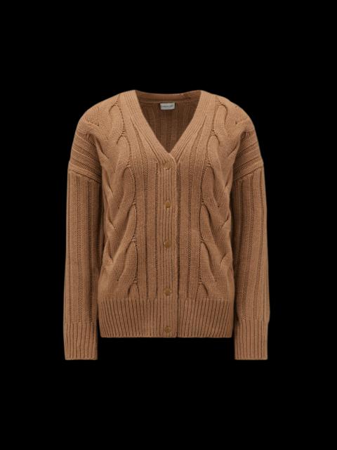 Cable Knit Cashmere Cardigan