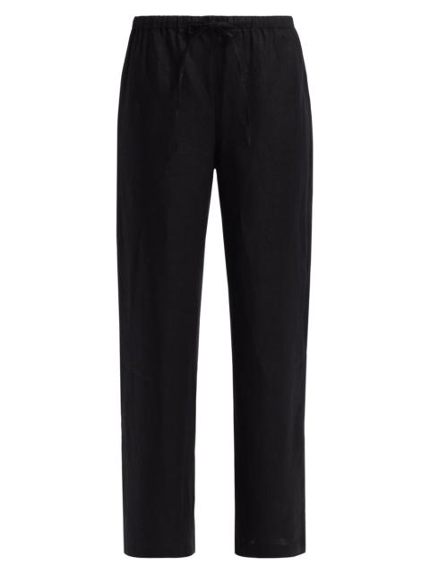 Reformation Women's Olina Linen Pants - Black