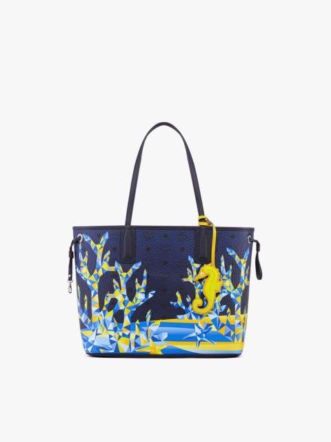 MCM Liz Shopper in Cubic Coral Visetos
