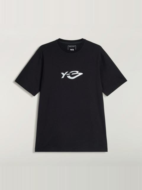 Y-3 Y-3 LIQUID LOGO SHORT SLEEVE TEE